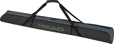 Превью  Чехол для горных лыж HEAD Double Skibag 195 см Black/Anthracite (383914)